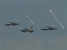 Bitevníky L-159 Alca se louí se Dny NATO v Ostrav
