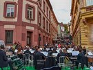 Páteční koncert Chrudimské komorní filharmonie na Širokých schodech Páteční koncert Chrudimské komorní filharmonie na Širokých schodech