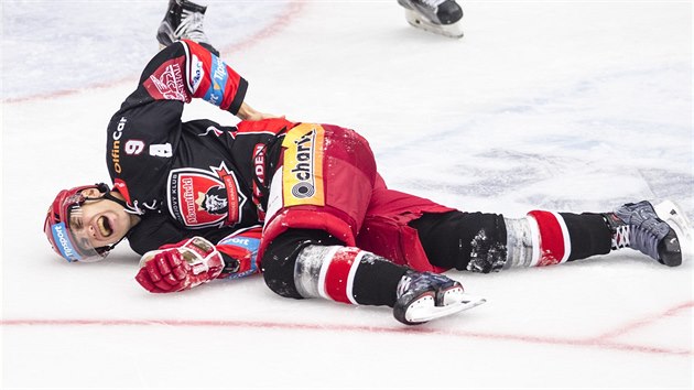 Bedřich Köhler z Hradce Králové podle komise neadekvátně reagoval na střet s... Bedřich Köhler z Hradce Králové podle komise neadekvátně reagoval na střet s...