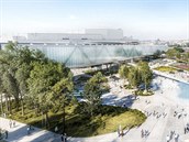 Vítězný návrh španělské architektonické kanceláře OCA