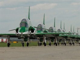 Skupina Saudi Hawk na Dnech NATO v Ostrav