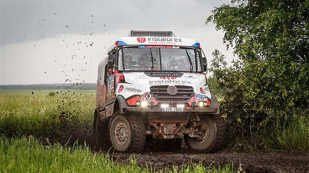 Ale Loprais na trati Silk Way Rally 2017