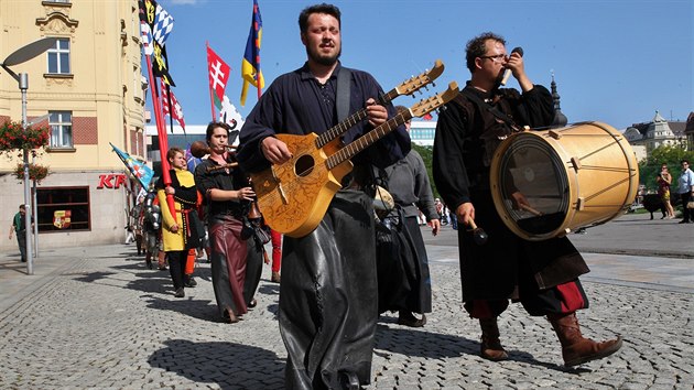 Historick prvod proel centrem Ostravy.