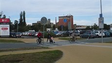 Prostranství u ulice Na Spravedlnosti, kde má stát nový bytový komplex. Prostranství u ulice Na Spravedlnosti, kde má stát nový bytový komplex.