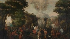 Obraz vlámského mistra z druhé poloviny 17. století s názvem Křest Kristův. Obraz vlámského mistra z druhé poloviny 17. století s názvem Křest Kristův.