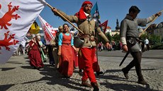 Historický průvod prošel centrem Ostravy. Historický průvod prošel centrem Ostravy.