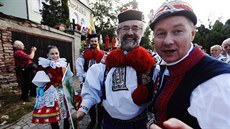 Průvodu Uherským Hradištěm se zúčastnil i zdejší rodák a politik Petr Gazdík.... Průvodu Uherským Hradištěm se zúčastnil i zdejší rodák a politik Petr Gazdík....