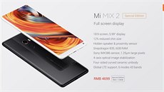 V portfoliu O2 se asem objeví také pikové Xiaomi Mi Mix 2.