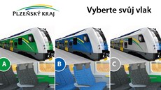 Západočeši mohou ovlivnit design nových vlakových souprav. Západočeši mohou ovlivnit design nových vlakových souprav.