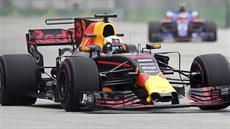Daniel Ricciardo v tréninku na Velkou cenu Singapuru. Daniel Ricciardo v tréninku na Velkou cenu Singapuru.