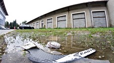 Takzvaná malá hala vedle olomouckého zimního stadionu, u které stojí také... Takzvaná malá hala vedle olomouckého zimního stadionu, u které stojí také...