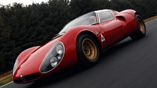 Alfa Romeo 33 Stradale slaví padesátiny. Na snímku v původní podobě prototypu.... Alfa Romeo 33 Stradale slaví padesátiny. Na snímku v původní podobě prototypu....