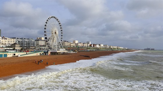 Nekonené pláe nejsou v pípad Brightonu tím hlavním lákadlem.