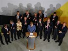 Kancléka Merkelová komentuje odhad výsledku parlamentních voleb (24. záí 2017)