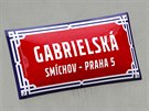 Ulice Gabrielsk na praskm Smchov je nov, ned se do n vjet autem a...