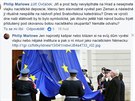 Z diskuse pod postem mluvího prezidenta Jiího Ováka k jeho pirovnání EU k...