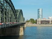 Hohenzollernský most v Kolíně nad Rýnem. Hohenzollernský most v Kolíně nad Rýnem.