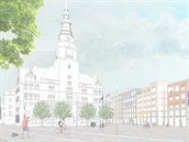 Vizualizace ukazují, jak by mělo vypadat centrum Opavy bez obchodního centra... Vizualizace ukazují, jak by mělo vypadat centrum Opavy bez obchodního centra...