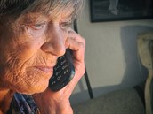 Luba Skořepová ve svém posledním snímku Sama (2017) Luba Skořepová ve svém posledním snímku Sama (2017)