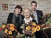 Do Dvorany slávy vstoupili Irena Bukačová, Blanka Bohdanová a Jan Řehula. (19.... Do Dvorany slávy vstoupili Irena Bukačová, Blanka Bohdanová a Jan Řehula. (19....