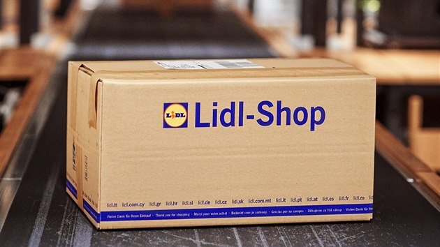 Distribuní centrum v Plzni pro e-shop Lidlu.