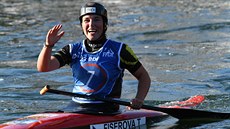 ROZZÁŘENÁ. Česká kanoistka Tereza Fišerová získala na MS v Pau stříbrnou... ROZZÁŘENÁ. Česká kanoistka Tereza Fišerová získala na MS v Pau stříbrnou...