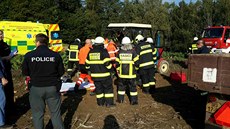 Jedenáctiletého chlapce na Orlickoústecku vážně poranil stroj na vykopávání... Jedenáctiletého chlapce na Orlickoústecku vážně poranil stroj na vykopávání...
