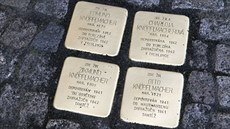 Stolpersteine, tedy takzvané kameny zmizelých, nově na dvou místech v Lošticích... Stolpersteine, tedy takzvané kameny zmizelých, nově na dvou místech v Lošticích...