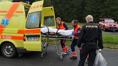 Senior se v Jeseníkách ztratil a navzdory pátrací akci s desítkami lidí se ho v... Senior se v Jeseníkách ztratil a navzdory pátrací akci s desítkami lidí se ho v...