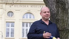 Marketingový manažer Bílinské kyselky Karel Bašta. Marketingový manažer Bílinské kyselky Karel Bašta.