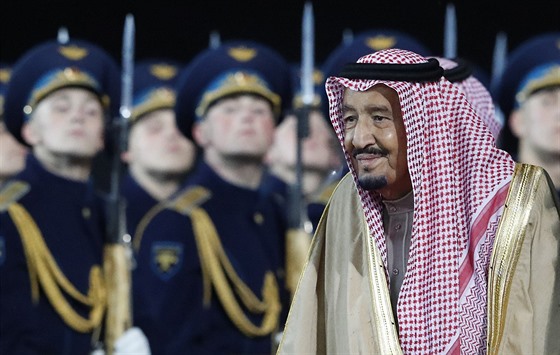 Král Saúdské Arábie Salmán bin Abd al-Azíz.