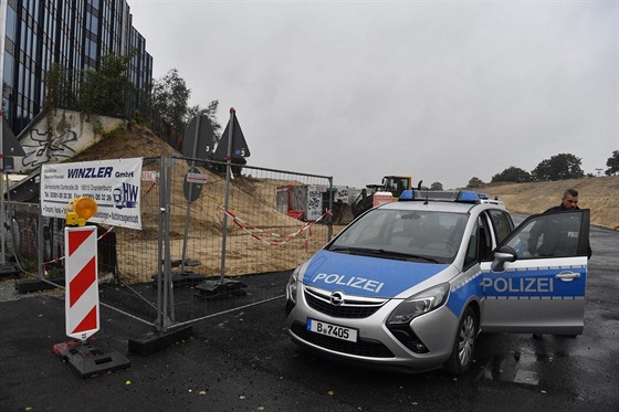 Policie uzavela okolí stavenit na jihu Berlína, kde byla objevena vrttunová...