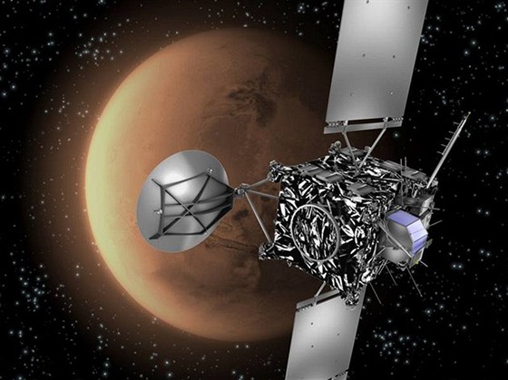 Rosetta na své cest ke komet uskutenila gravitaní manévr u Marsu.