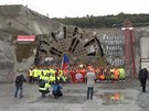 tt Viktorie prorazil u Plzn nejdel eleznin tunel