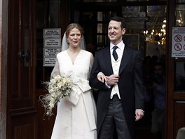 Srbský princ Filip Karadjordjevi a Danica Marinkoviová se vzali v Blehrad...