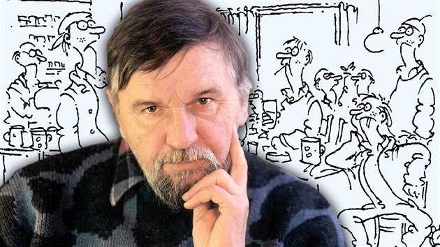 Ilustrtor a karikaturista Vladimr Renn (19412017) je autorem tiscovek nezamnitelnch kreslench vtip. Na 50 z nich se mete podvat v na fotogalerii.