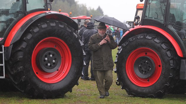 Spanil jzdy do novomstsk Vysoina Areny se zastnilo celkem 134 traktor. Byly mezi nimi nejmodernj stroje, ale i historick a uniktn kousky.