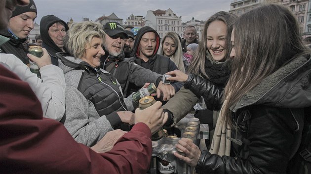 Oslavy piva na nmst Republiky. (7. 10. 2017)