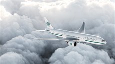 Cestující, kteí se rozhodnou cestovat Boeingem 777-200LR letecké spolenosti...