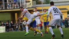 Momentka z pohárového utkání Písek - Zlín. Momentka z pohárového utkání Písek - Zlín.