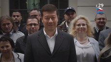 Z volebního spotu SPD Z volebního spotu SPD