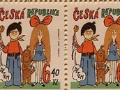 Mach a Šebestová na známkách Mach a Šebestová na známkách