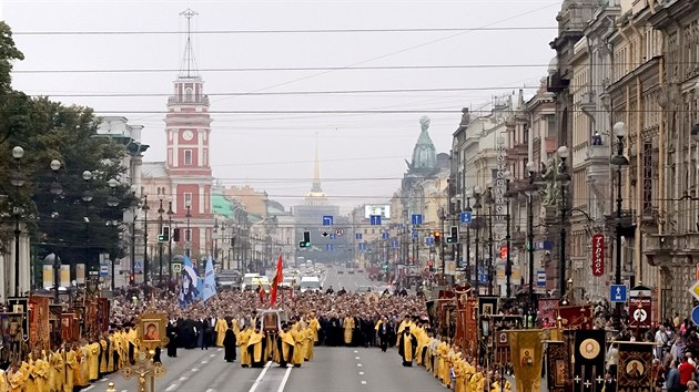 Nvsk prospekt - hlavn tda ruskho Petrohradu