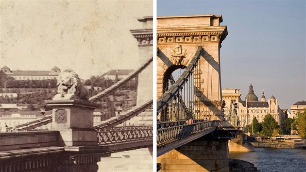 etzový most v Budapeti