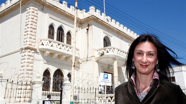 Maltsk novinka Daphne Caruanov Galiziov na archivnm snmku. (6. dubna 2011)