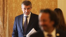 Andrej Babiš na mimořádné schůzi Sněmovny (16.10.2017). Andrej Babiš na mimořádné schůzi Sněmovny (16.10.2017).