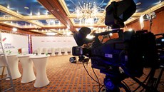 Studio volební superdebaty iDNES.cz a MF DNES v pražském hotelu... Studio volební superdebaty iDNES.cz a MF DNES v pražském hotelu...
