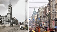Něvský prospekt - hlavní třída ruského Petrohradu Něvský prospekt - hlavní třída ruského Petrohradu