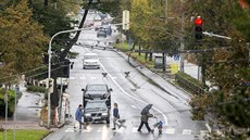 Palackého třída je jednou z hlavních ulic v centru Pardubic. V nejbližších... Palackého třída je jednou z hlavních ulic v centru Pardubic. V nejbližších...