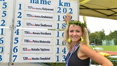 Kateřina po 24hodinovém závodu v Kladně Kateřina po 24hodinovém závodu v Kladně
